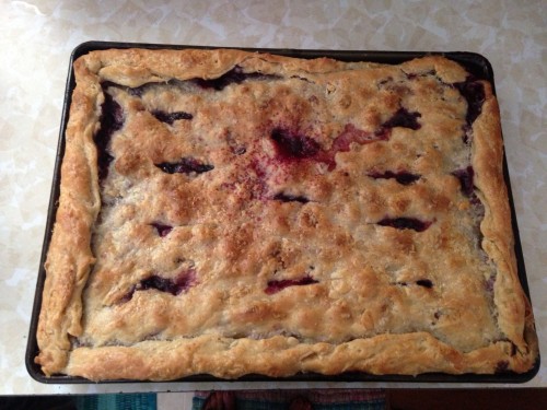 Triple Berry Slab Pie | Jamie's Recipes