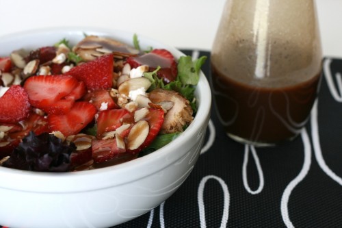 Strawberry Salad with Balsamic Vinaigrette | Jamie's Recipes