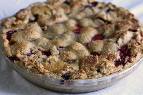 Triple Berry Pie via Jamie's Recipes