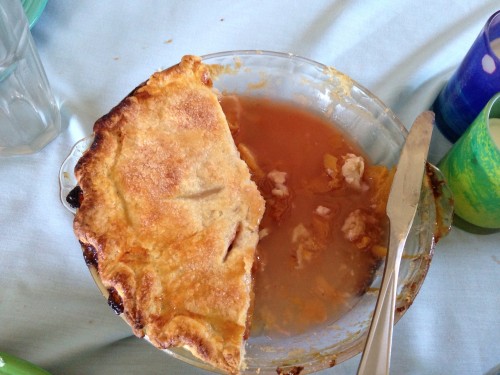 Roasted Peach Pie | Jamie's Recipes