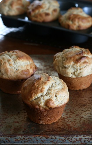 Jumbo Banana Nut Muffins