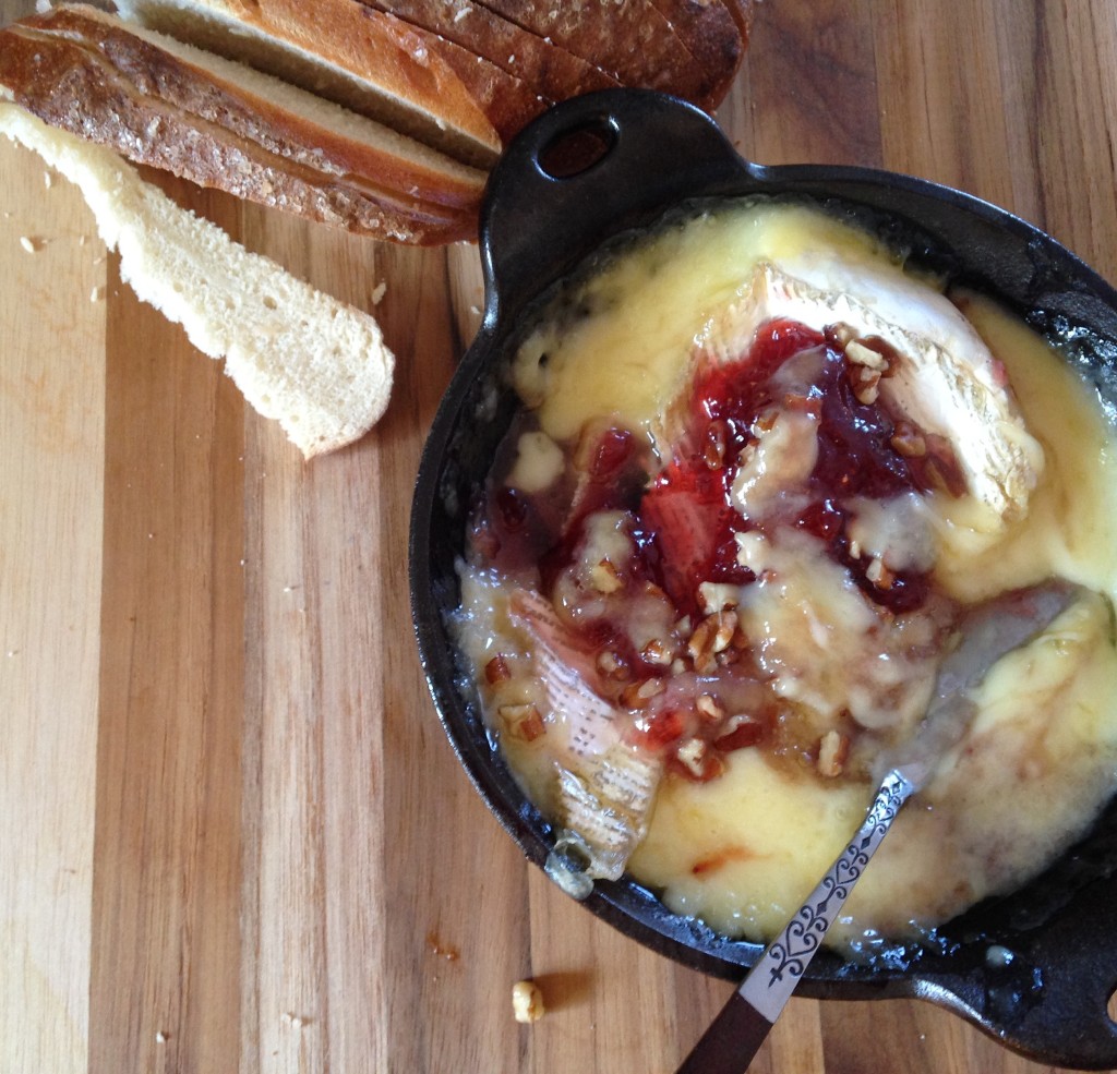 Baked Brie Fondue - Culinary Ginger