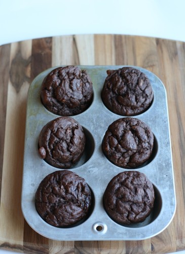 Chocolate Banana Muffins