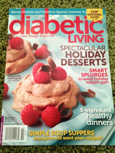 Diabetic Living Cover Winter 2014