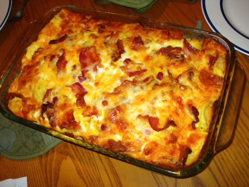 Bacon & Egg Bake