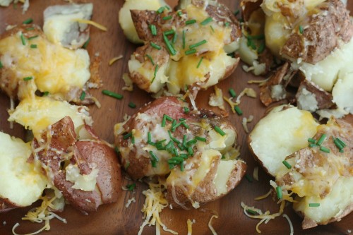 Crispy Smashed Potatoes