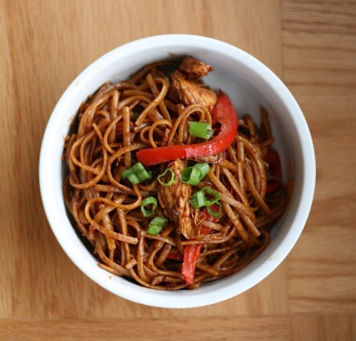 Spicy Peanut Butter Noodles