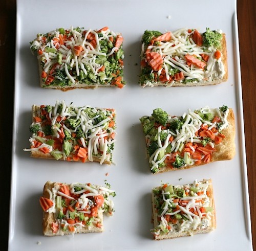 Vegetable Pizza Appetizer