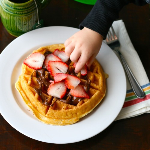 Crispy Belgium Waffles