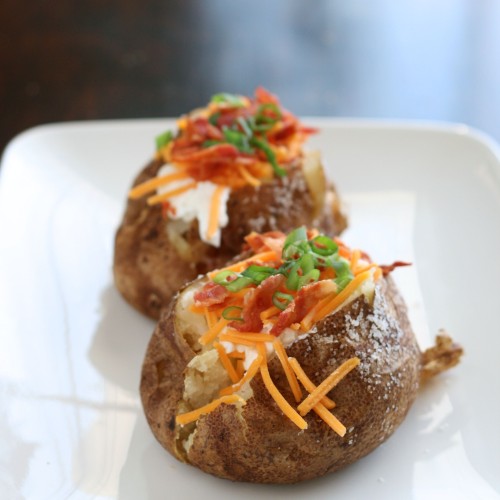 Steakhouse Baked Potatoes