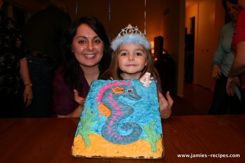 Seahorse Cake