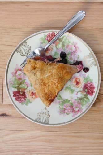 Cherry Berry Peach Pie