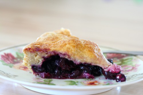 Cherry Berry Peach Pie