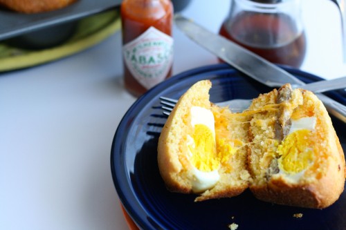 Cornbread Breakfast Muffin