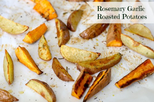 Rosemary Garlic Roasted Potatoes