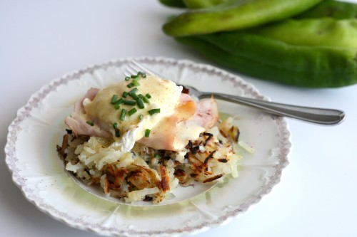 Hatch Chile Hashbrown Benedict