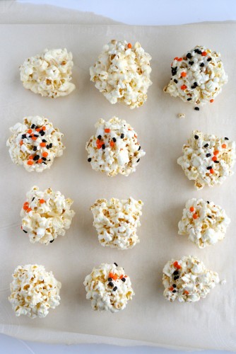 Marshmallow Popcorn Balls