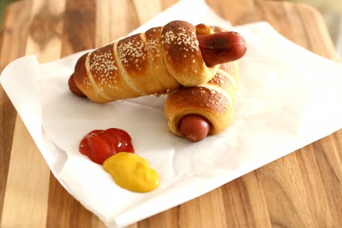 Pretzel Dogs