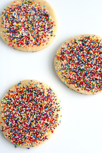 Jumbo Sprinkle Cookies