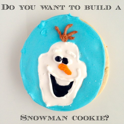 Olaf Sugar Cookies