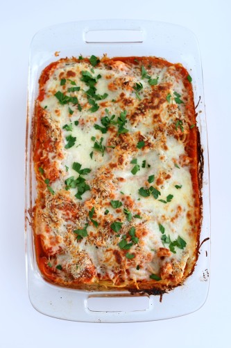 Chicken (Turkey) Parmesan Casserole