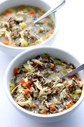 Turkey or Chicken Wild Rice Soup