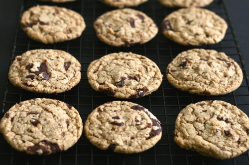 Chocolate Chip Pretzel Toffee Cookies