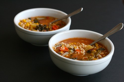 Vegetable Alphabet Soup