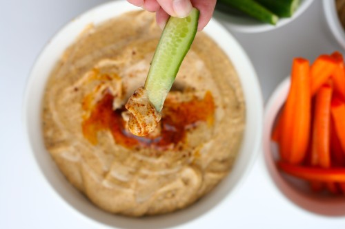 Smoked Almond Hummus