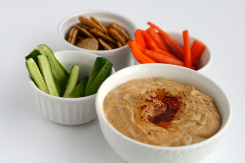 Smoked Almond Hummus