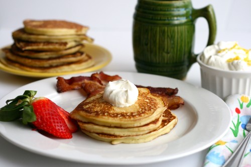 Lemon Ricotta Pancakes