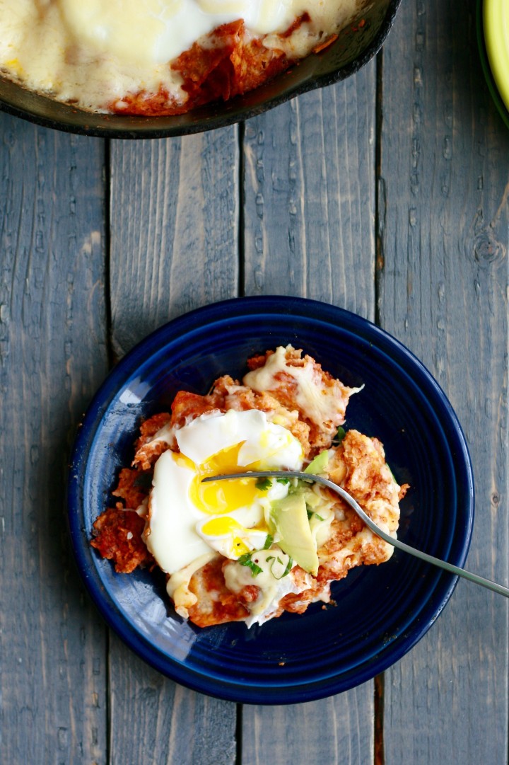 Chilaquiles and Eggs