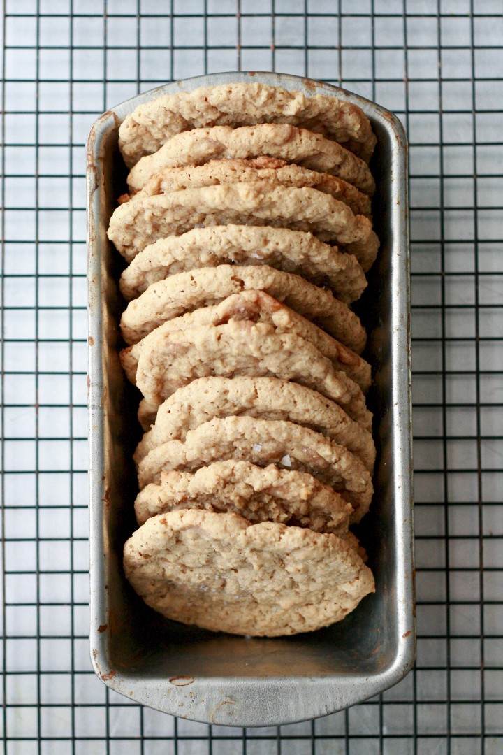 Salted Caramel Oatmeal Cookies