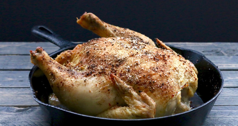 Cast Iron Roasted Chicken