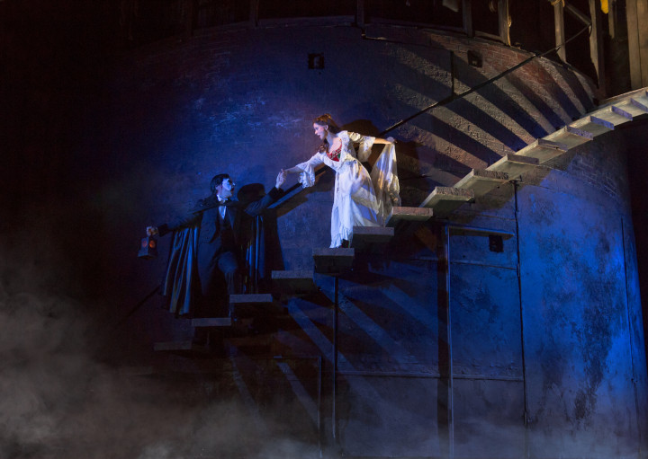 THE PHANTOM OF THE OPERA 7 - Chris Mann and Katie Travis - photo Matthew Murphy copy