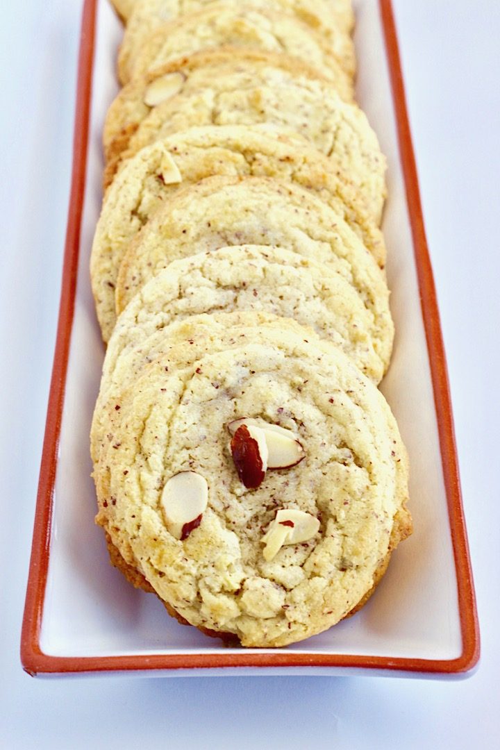 almond cookies, chinese cookies